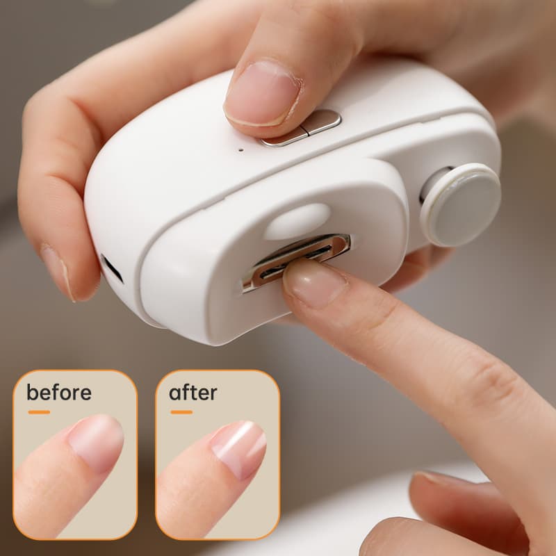 Nail polisher electric nail scissors for children and adults anti-pinch nail clippers automatic nail clippers multifunctional nail polisher