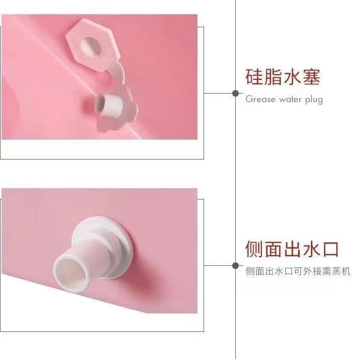 Universal Silicone Bathtub Drain Plug for Baby and Adult Bathtubs, Compatible with Children's Bathing Buckets and Baby Bath Tubs