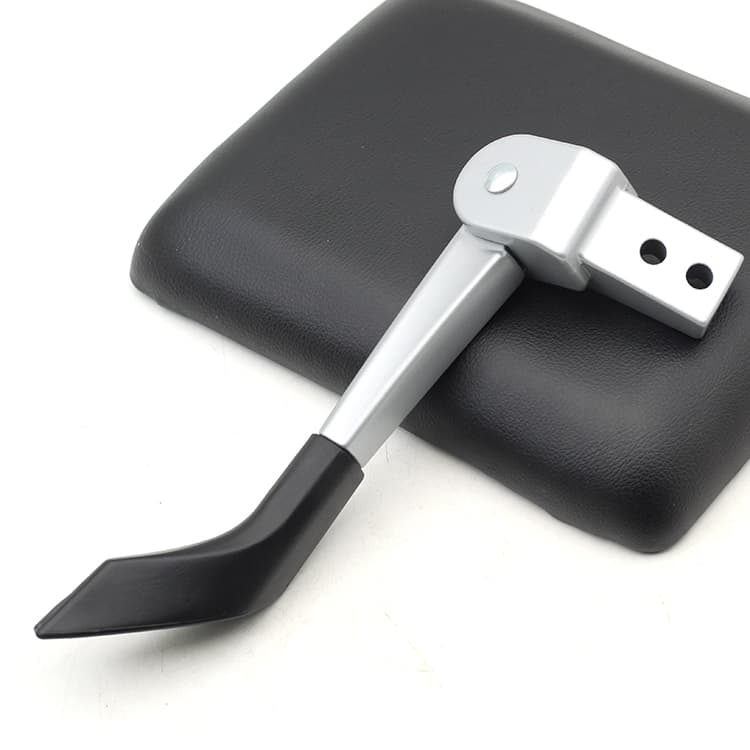 Yadea electric vehicle Roman/V30/Guanneng DQ6 side stand aluminum alloy material silver internal spring