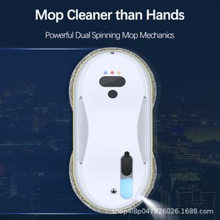 Factory Wholesale Window Cleaning Robot Clean Robot Automatic Water Spraying Home Ultra-thin Glass Cleaning Tool