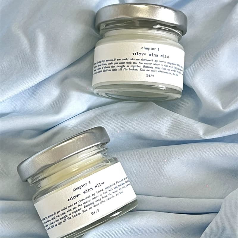 Aromatherapy Candle for Home Bedroom Relaxation Sleep Aid Glass Bottle Scented Decor Soy Wax Gift Gift Box