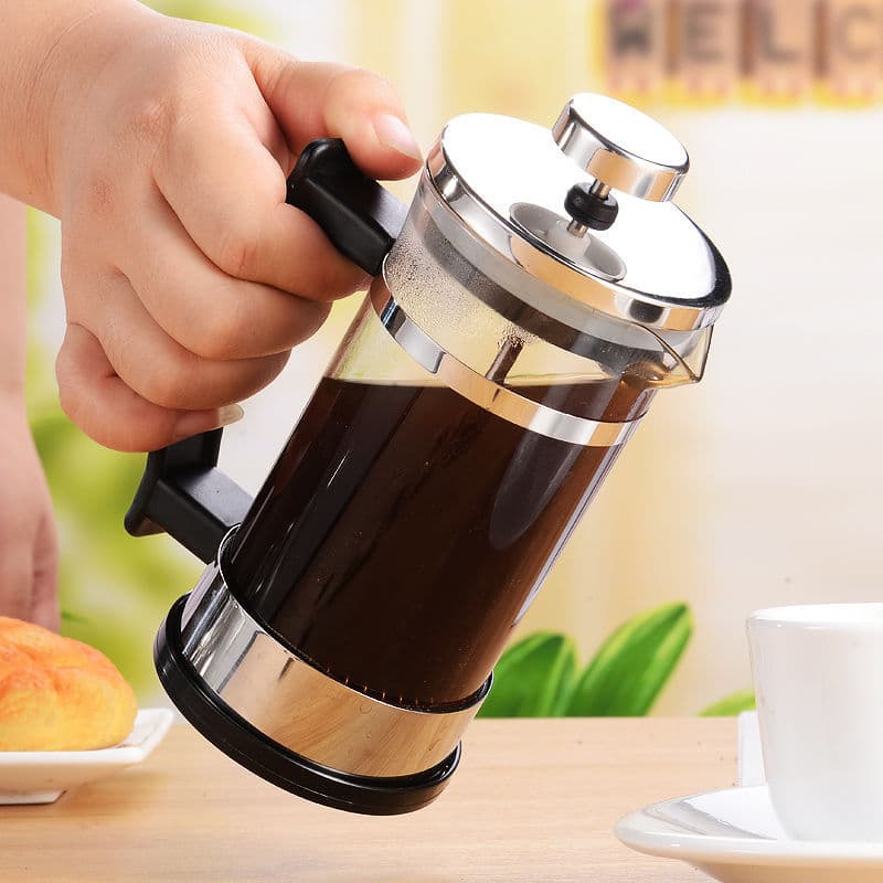 French Press Coffee Maker Hand Pour-over Set, Home French Press Brewing Filter Cup