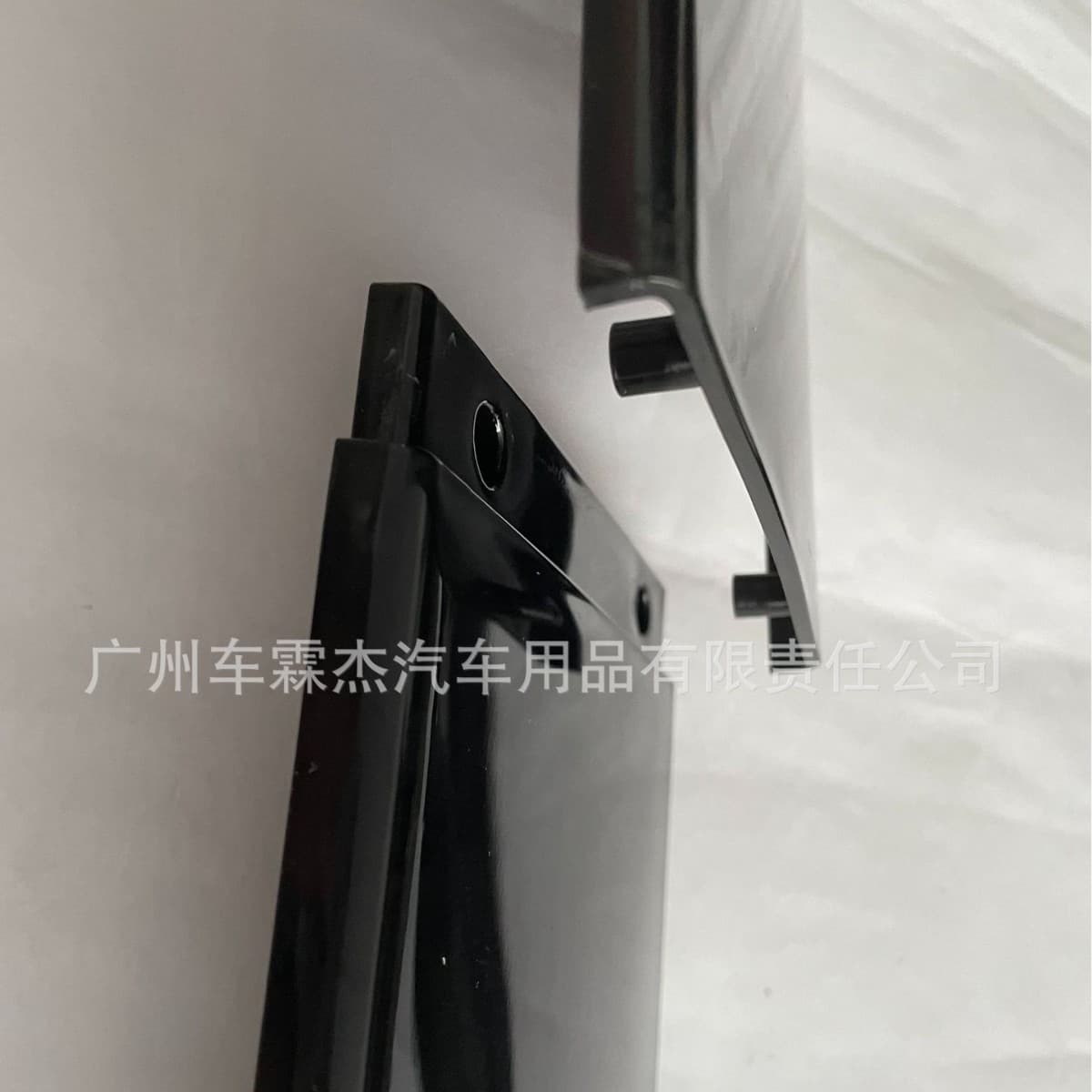 Universal car modification three-section side skirt combination side skirt, car modification split black side skirt body kit