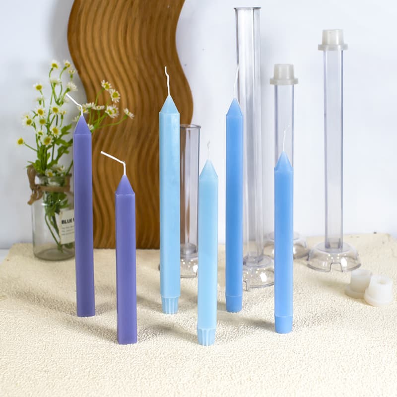 Xiongwei Square Pillar Candle Mold - Multi-Purpose Square Rod Candle Making Mold for Handmade Long Rod Candles