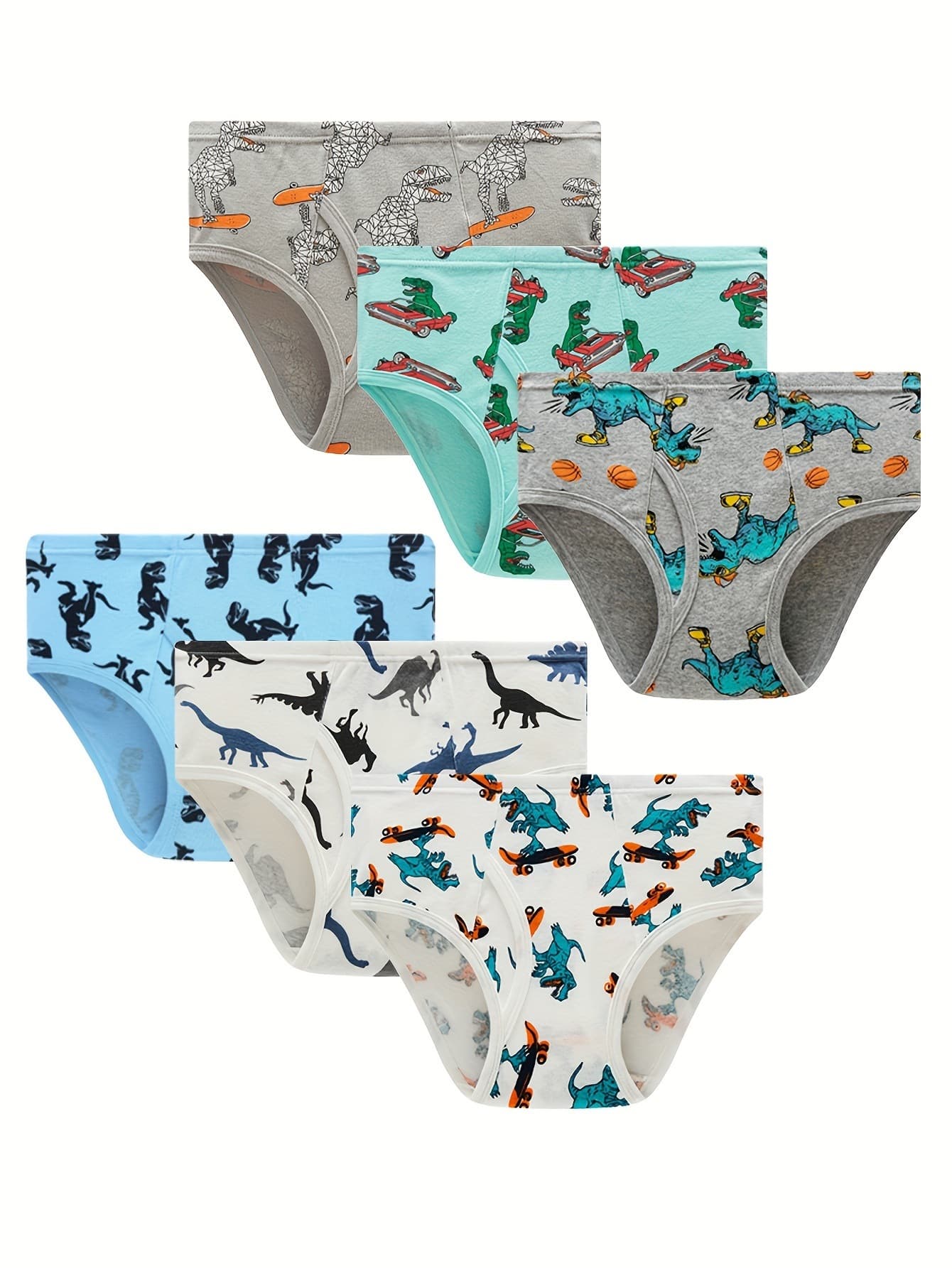 I 46061 Boys Dinosaur Triangle Underwear