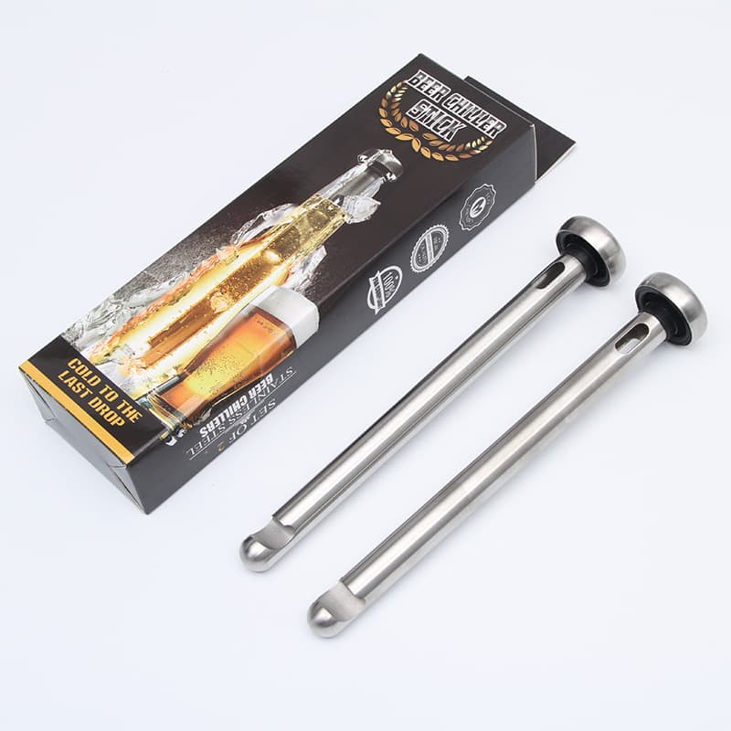 Direct from Manufacturer Stainless Steel Beer Chilling Stick Ice Drink Stick Freezer Quick Freeze Stick Chilling Stick Ice Cubes Rapid Cooling