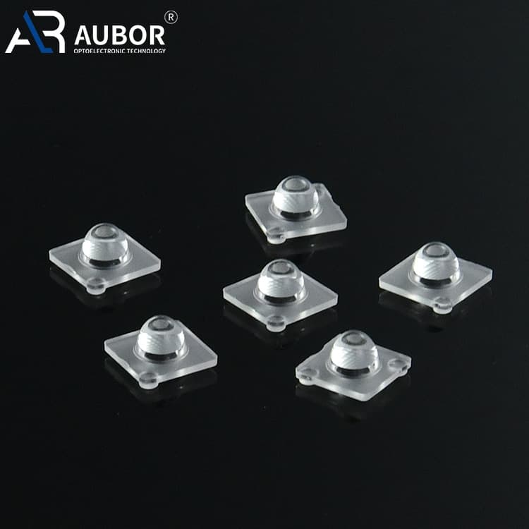 Optical Grade LSR Silicone Lens, High UV Band Transmittance, Supports Complex Structural Design, Heat Resistant