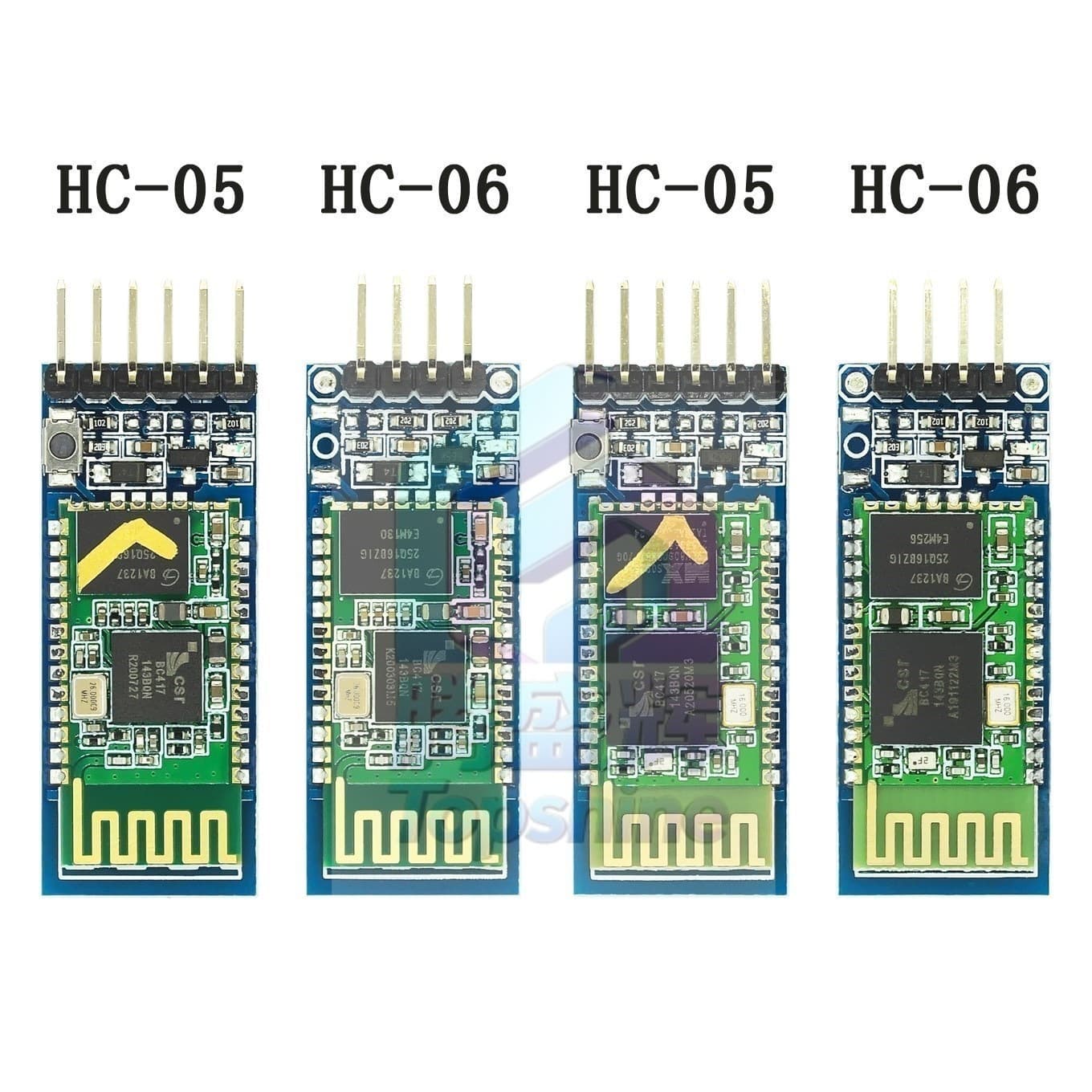 HC-05 / HC-06 Master-Slave Integrated Bluetooth Module with Base Board BC417143 Original
