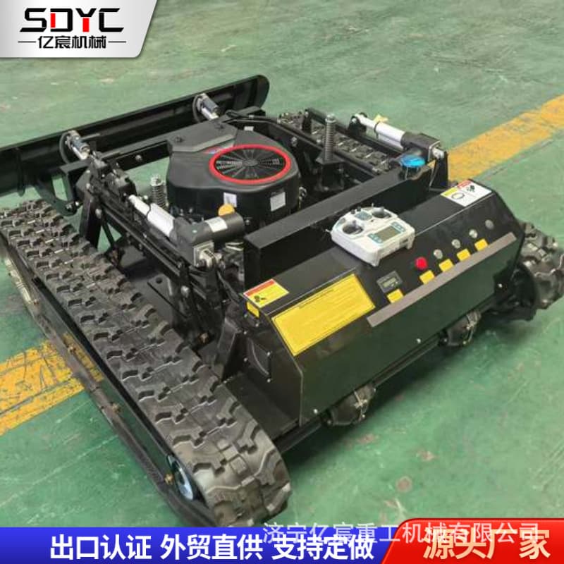 Lawn Mower Orchard Dam Weeding Tracked Mower Remote Control Fully Automatic Agricultural Robot Lawn Mower