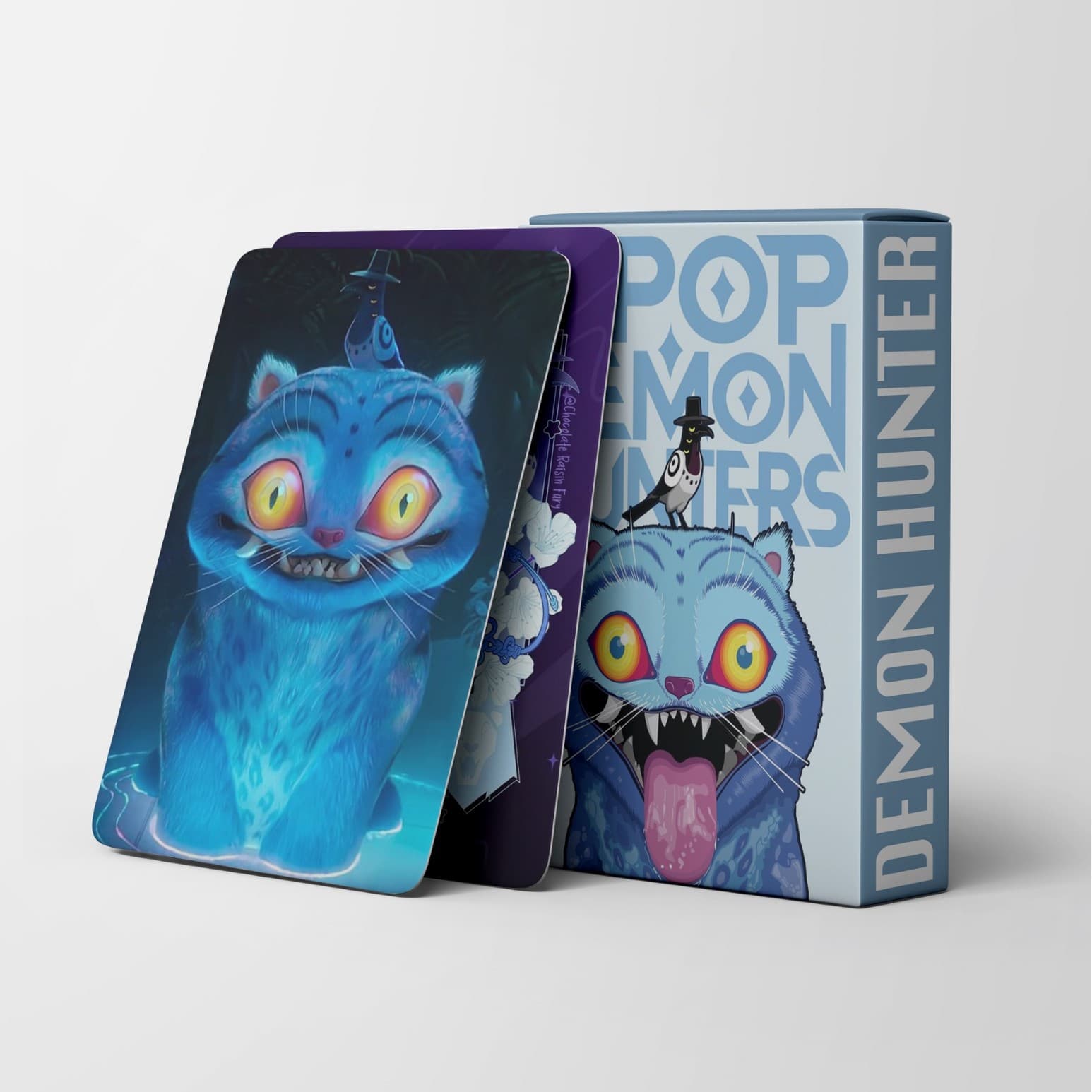 Large stock of 55 Kpop Demon Hunter Tiger Derpy anime merchandise LOMO cards