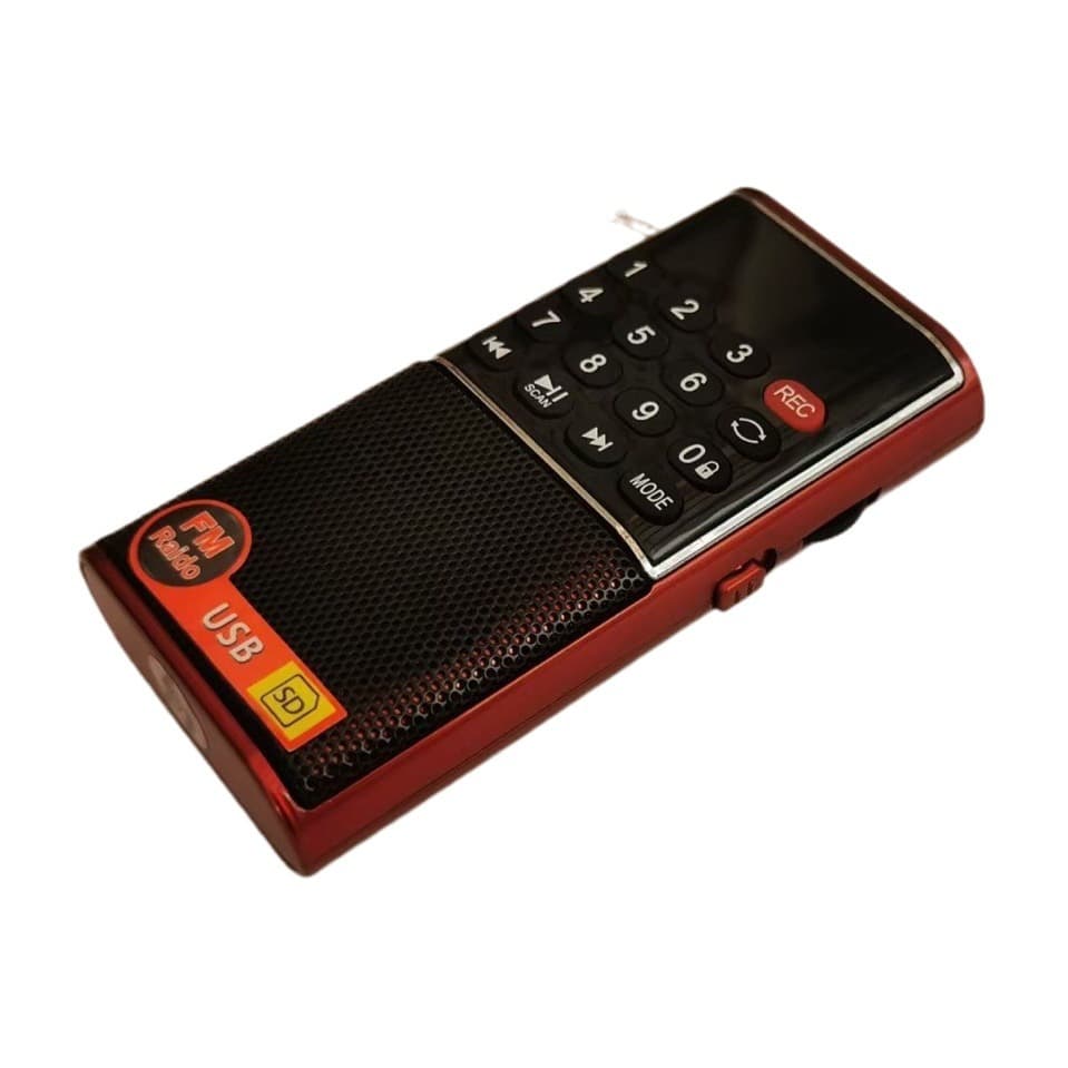 Bluetooth Speaker with TF Card, Radio, Recording, USB Drive Support, Portable Karaoke for Square Dancing and Opera Listening