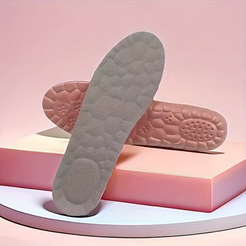 2026 Autumn/Winter New Cross-Border Foreign Trade Style Women's Soft, Elastic, and Breathable Insoles (1 Pair)