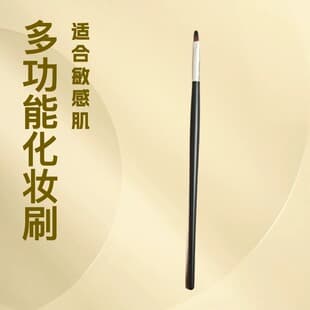 Concealer Brush Tear Trough Brush Concealer for Smile Lines Acne Scars Spots Small Concealer Brush Lip Brush Eyebrow Brush Beauty Tool