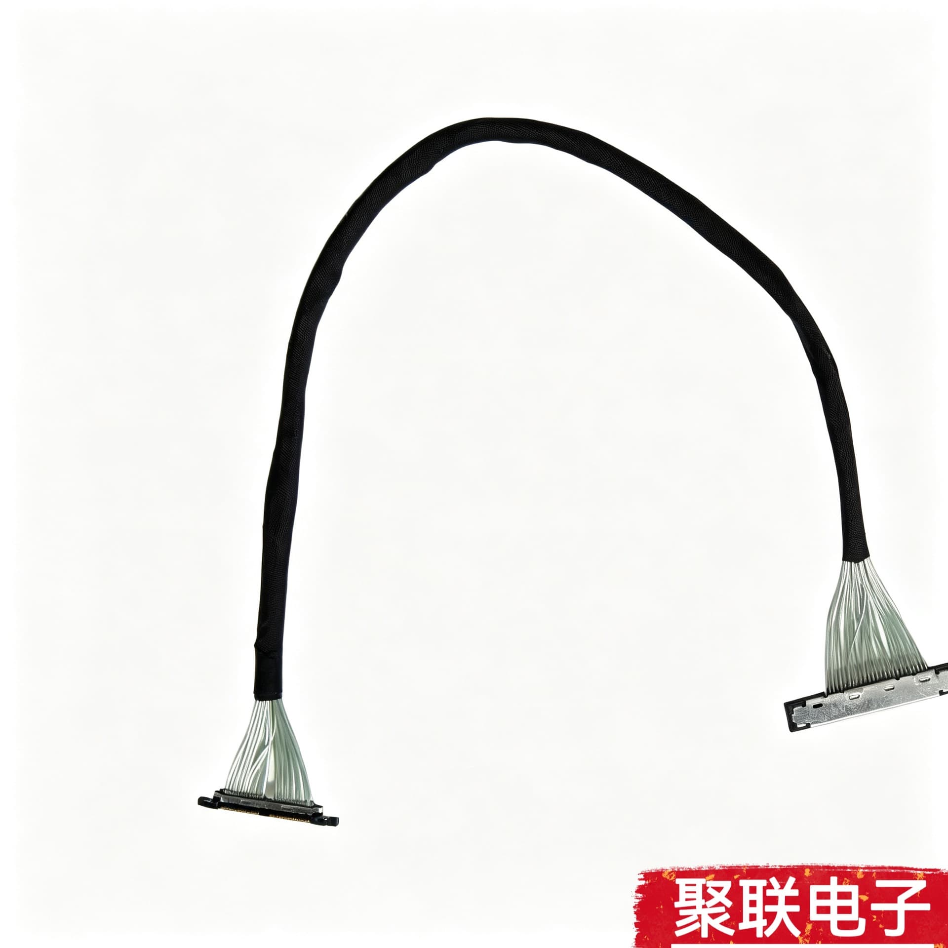 Medical Device Cable Harness HRS DF56-26P-0.3SD 0.3mm Pitch 44 AWG Coaxial Cable L=300MM