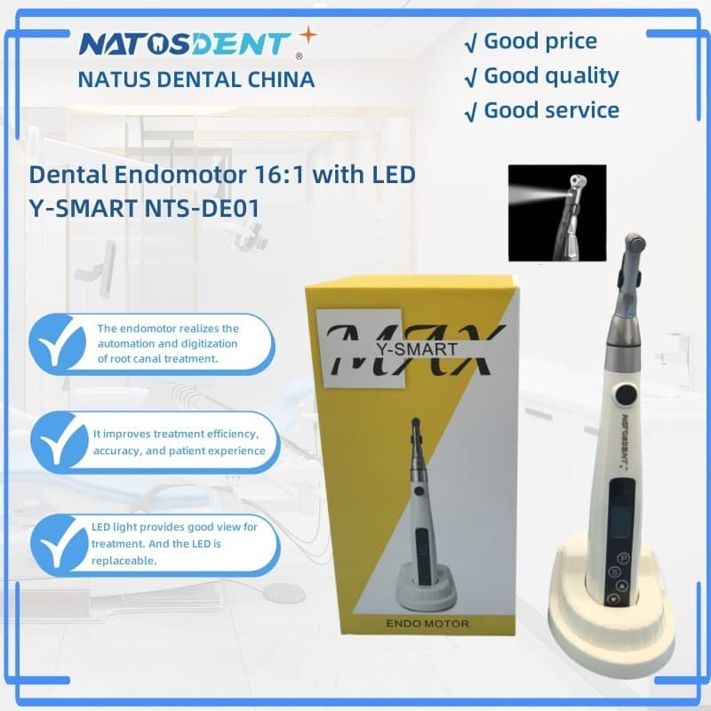 Dental Endo Motor Wireless LED Y-SMART MAX 16:1