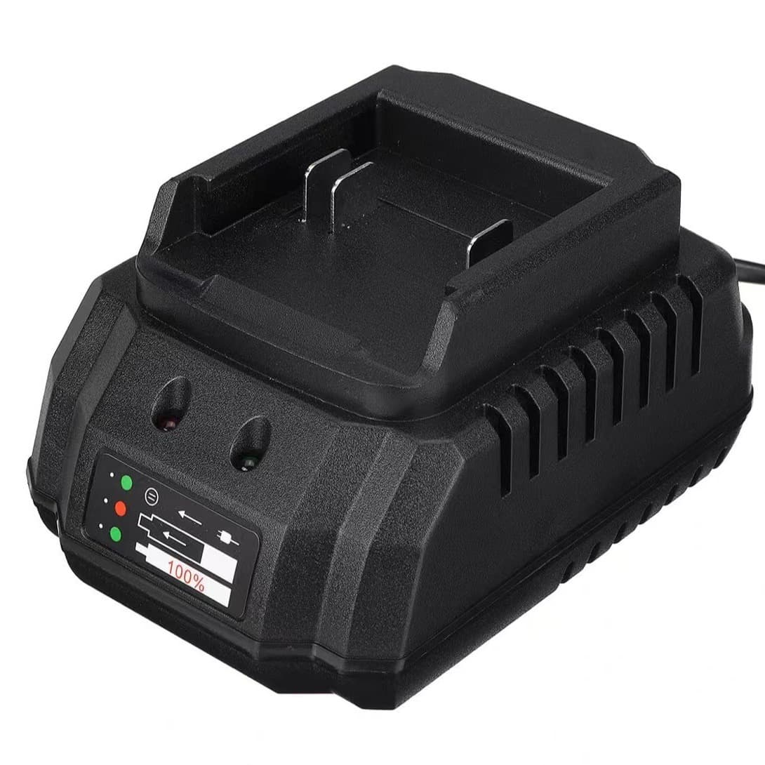 High Capacity Lithium Battery Powered Impact Wrench Angle Grinder Chainsaw Drill Universal Charger Electric Power Tools