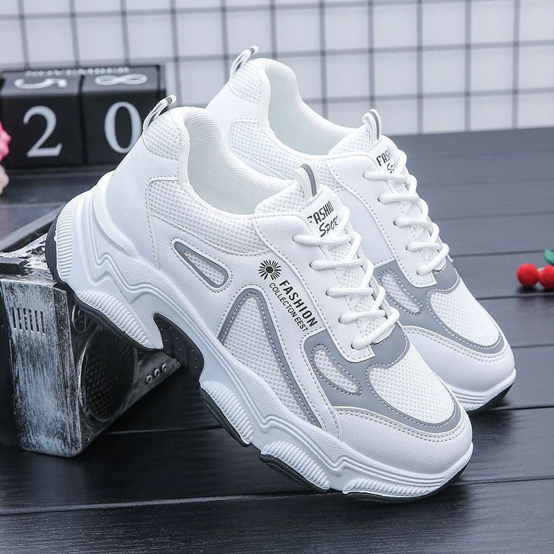 Women's Chunky Sneakers 2023 New Trendy Casual Comfortable Breathable Sports Shoes Spring Summer Running Shoes