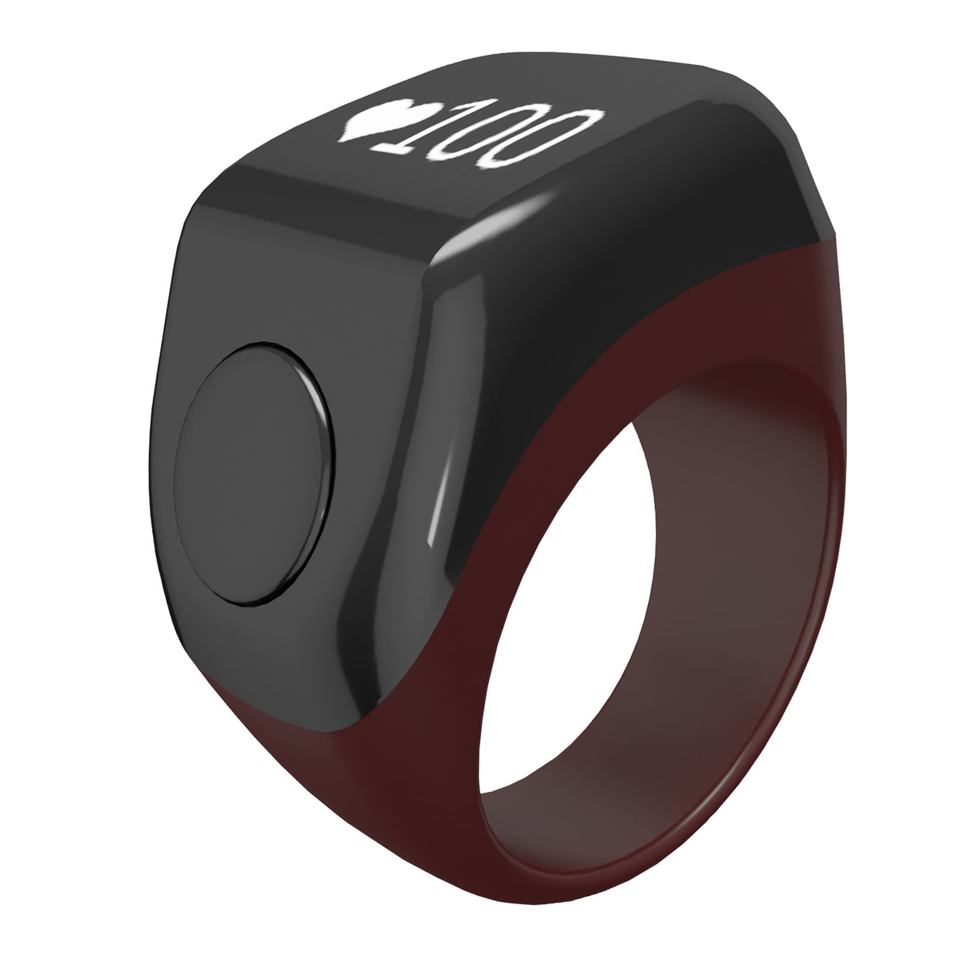 Smart Ring Counter Outdoor Electronic Equipment APP Control Timer Alarm Clock Finger Counting Ring Intelligent Jewelry