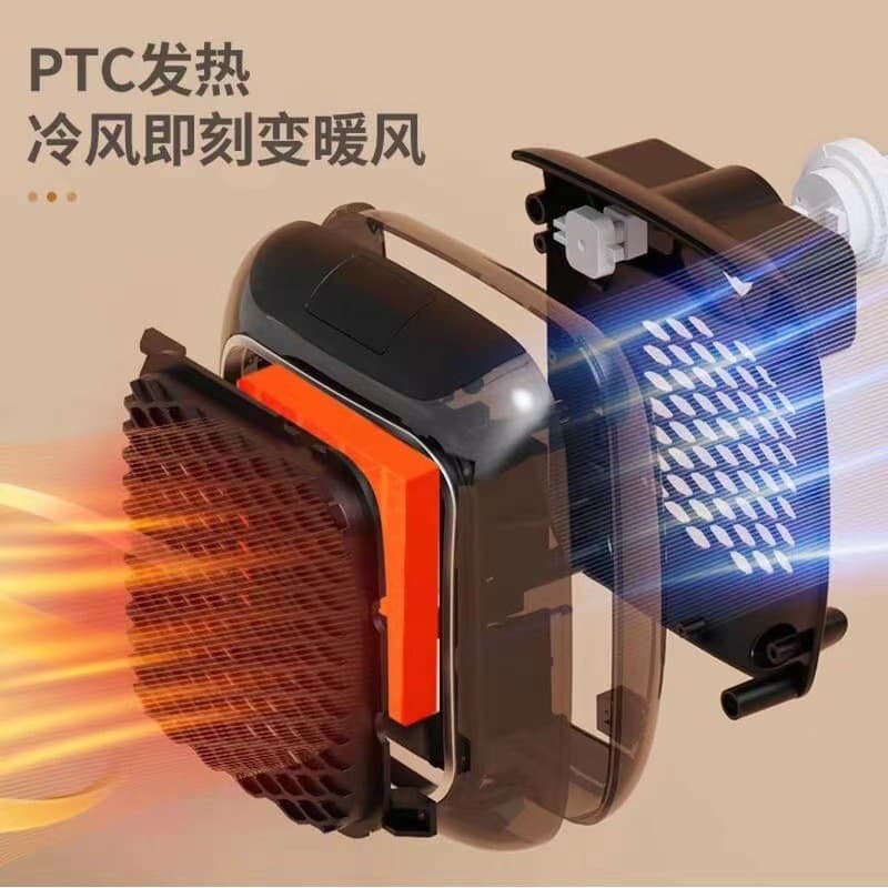 Cross-border Remote Control Fan Heater, Office Home Mini Wall-mounted Dormitory Warmth Ceramic Electric Heater
