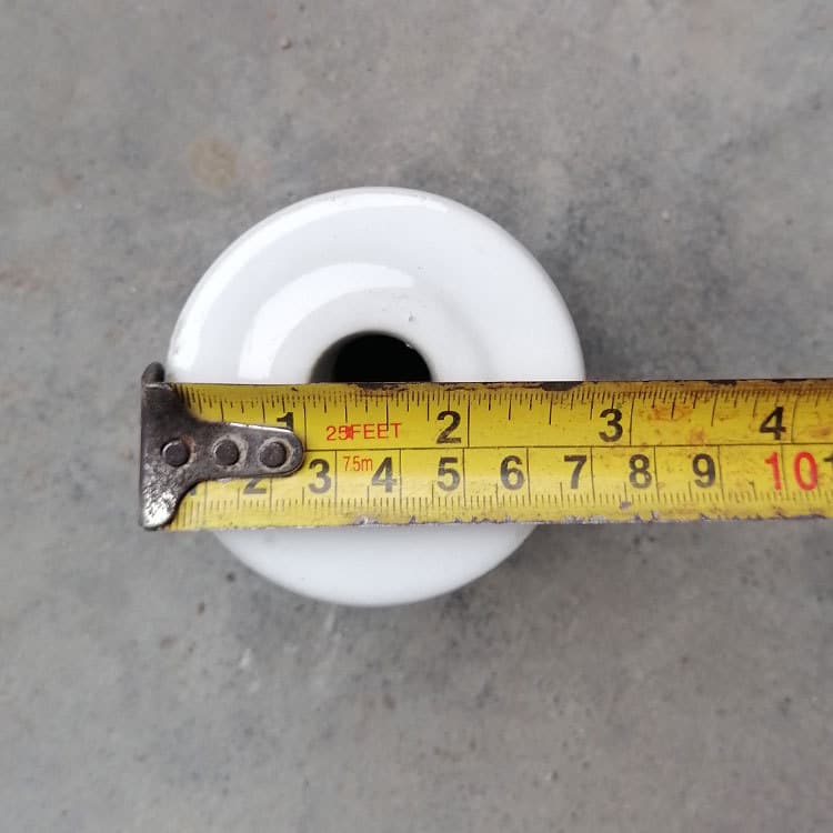 Wire porcelain bottle insulator threader pull wire porcelain pot porcelain electrician magnetic bead spool porcelain bottle street code electric porcelain pot