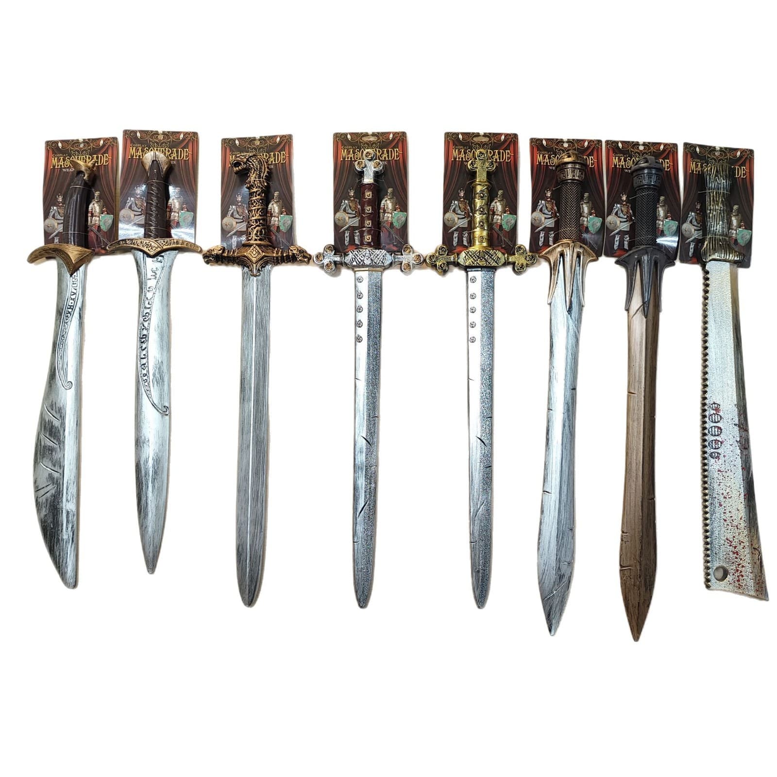 Plastic wide sword Lord of the Rings Bilbo stabbing sword beast biting sword dagger Halloween cos oath-keeping sword stone knife