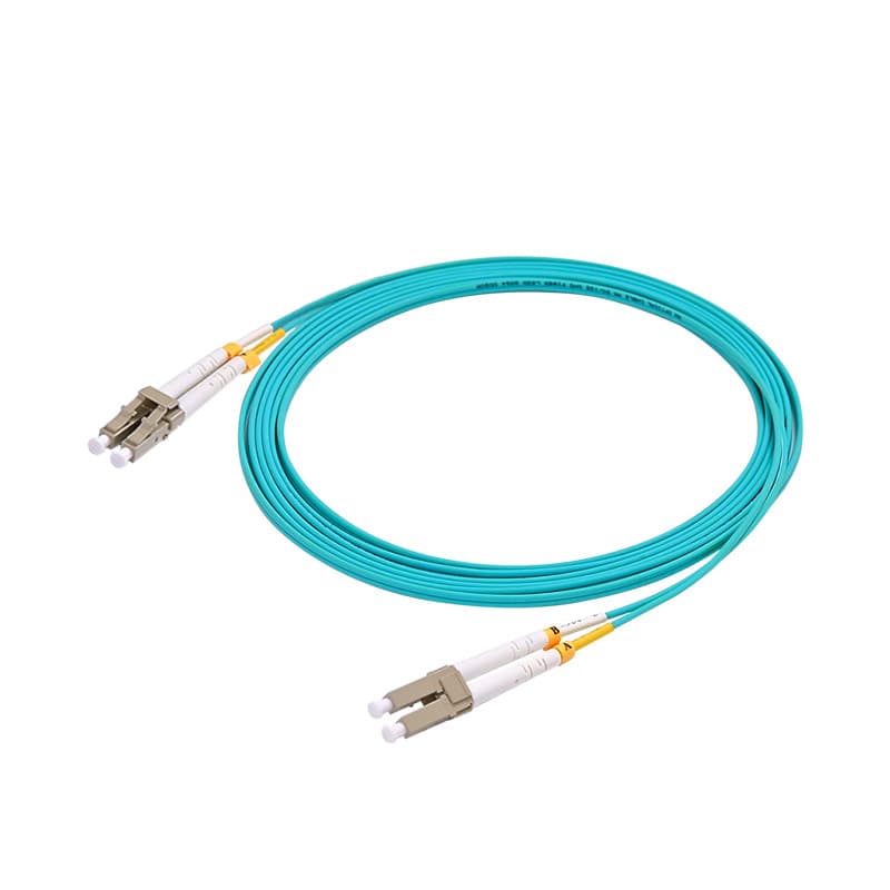 Low Smoke Zero Halogen Cross-border Telecom Multimode 10G Dual-core LC-LC Small Form Factor to Small Form Factor Fiber Optic Patch Cord 2.0 Pigtail