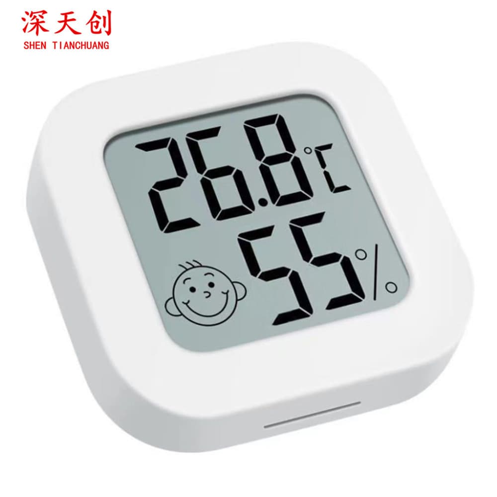 Electronic Hygrometer for Home Use, High-Precision Wall-Mounted Nursery Thermometer