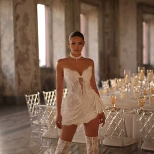 New Sexy Strapless Lace Beaded Bodycon Party Evening Dress