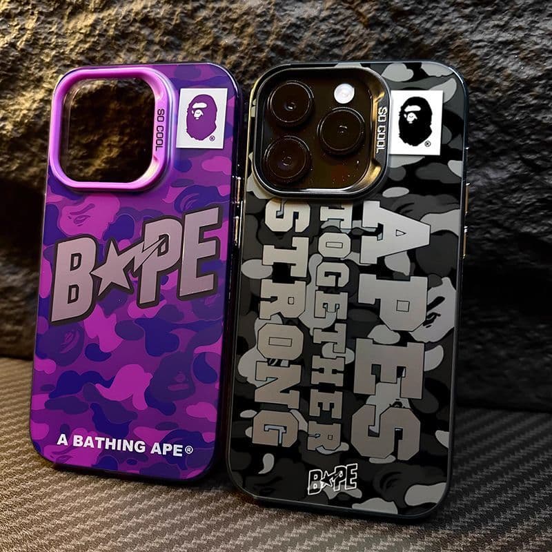 Ape head trendy iPhone16 mobile phone case 15 Apple 14Promax/13/12 hard shell XR suitable for 7 advanced 8