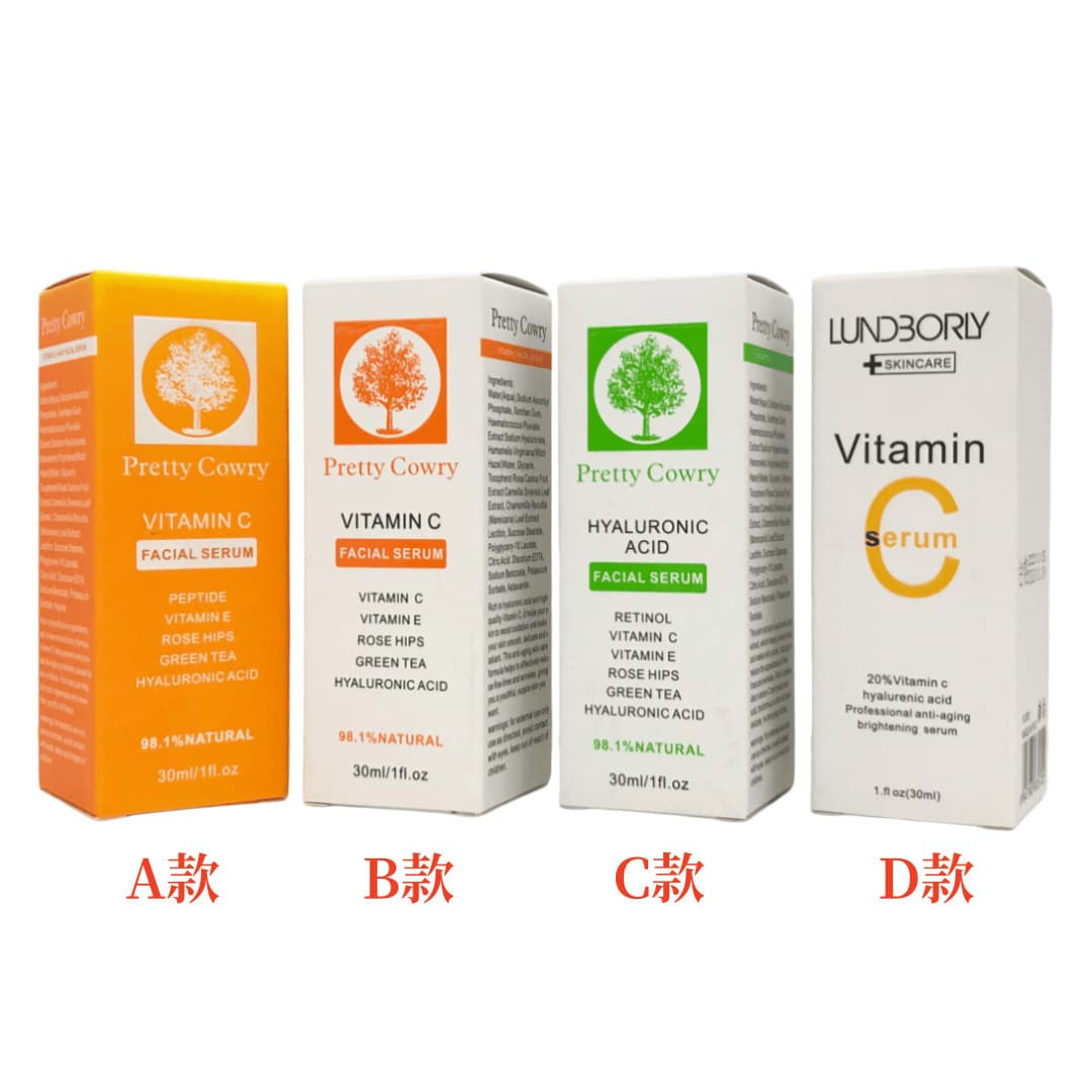 Cross-Border Overseas Order Vitamin C Serum - Fade Fine Lines and Firm Skin - Imported Skincare Hydrating Essence