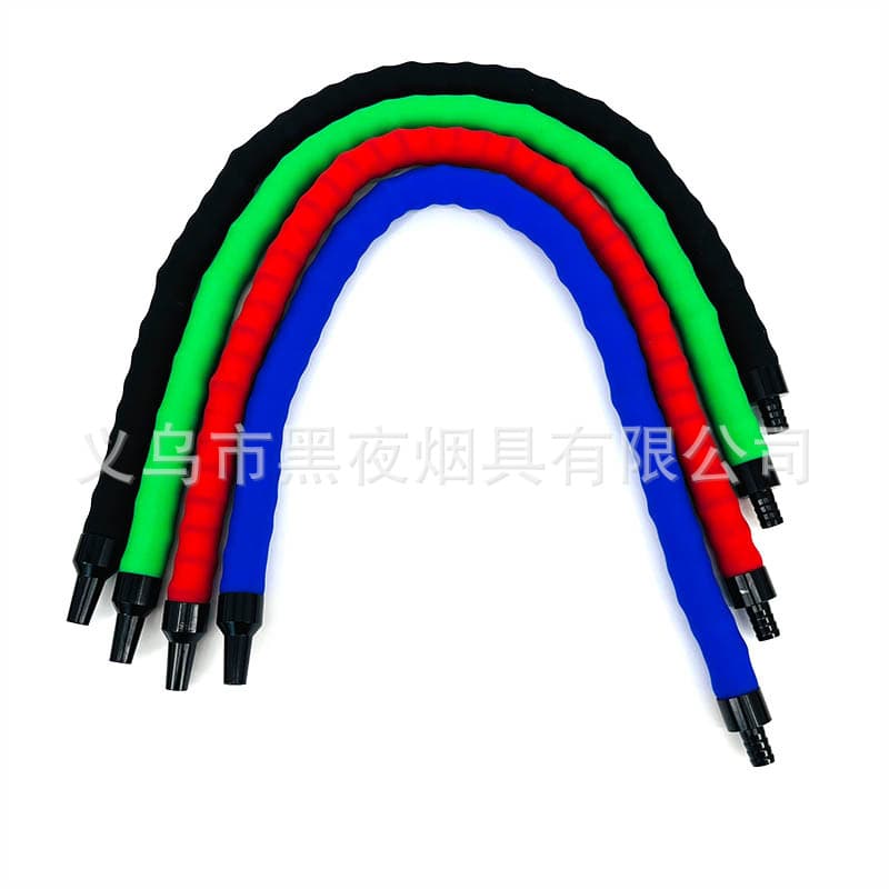 Cross-border e-commerce factory direct supply Arabic hookah accessories silicone hose hookah multiple colors available