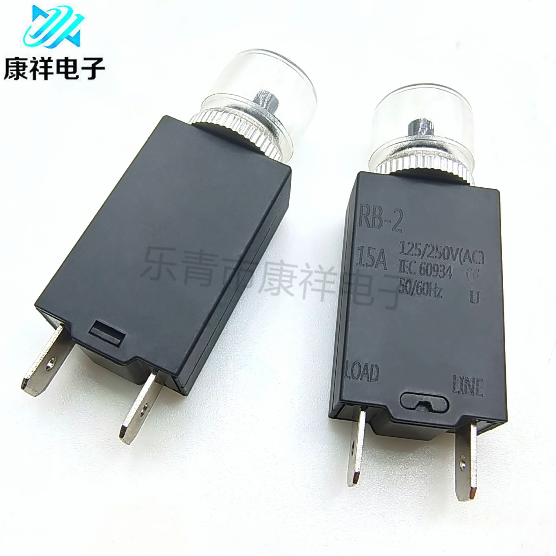 RB2 waterproof overload protector 0.5-20A circuit breaker current overload protection for power tools and electrical equipment