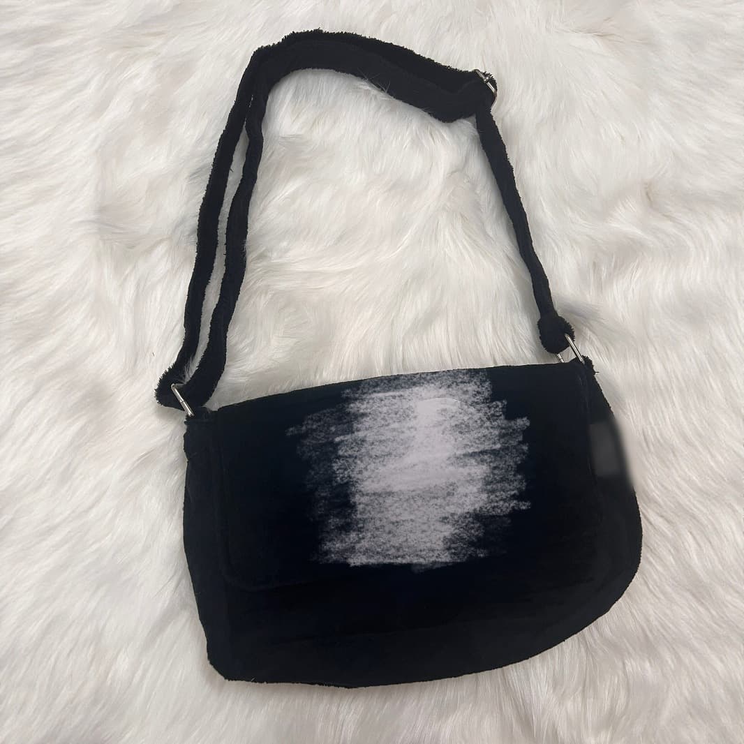 VIP Points Counter Women's Plush Bag, Women's Shoulder Crossbody Bag, Vintage Bag, Gift Bag, Towel Bag