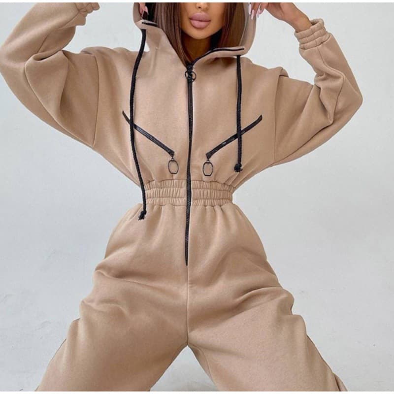 2022 Amazon eBay Women's Sports and Leisure Hoodie Jumpsuit Set 9812 (Border Hot Selling Item)