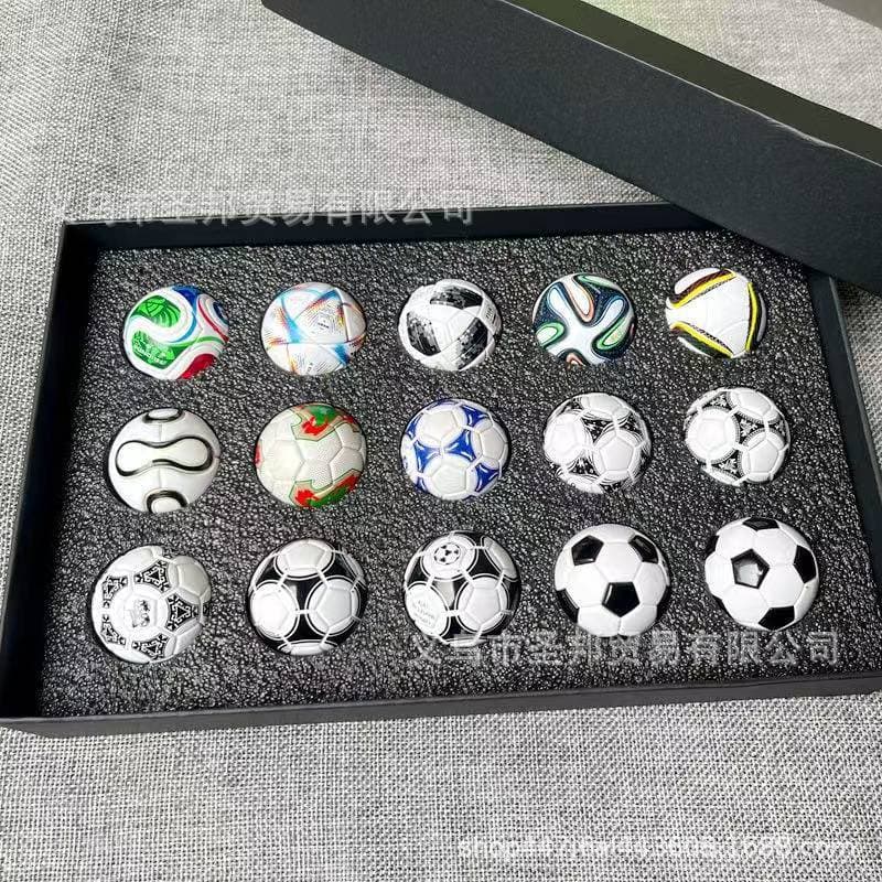 2026 USA-Canada-Mexico Football Match Mini Soccer Model Set Souvenir Decorative Ornament Gift