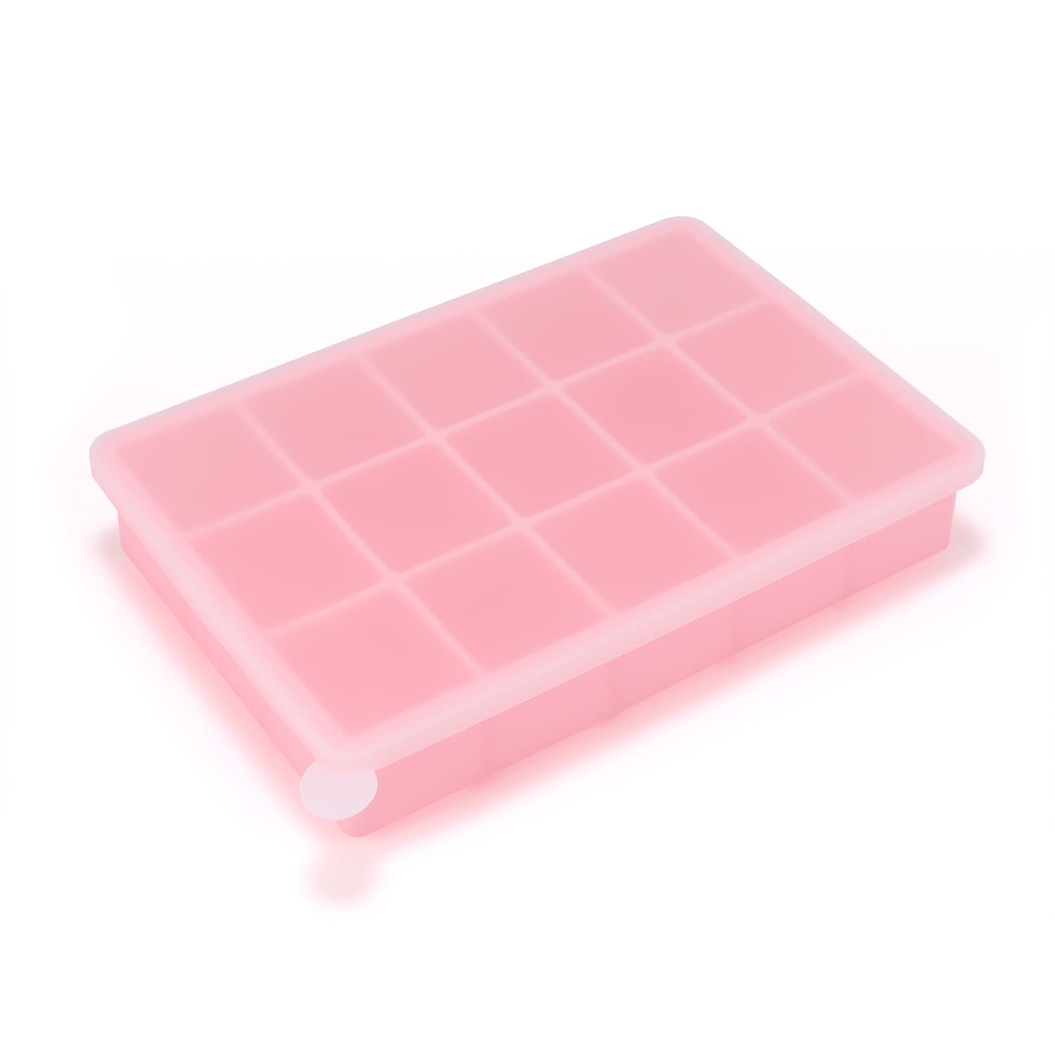 Ice Cube Tray Mold Quick Freezer for Home Refrigerator DIY Ice Maker with Silicone Lid
