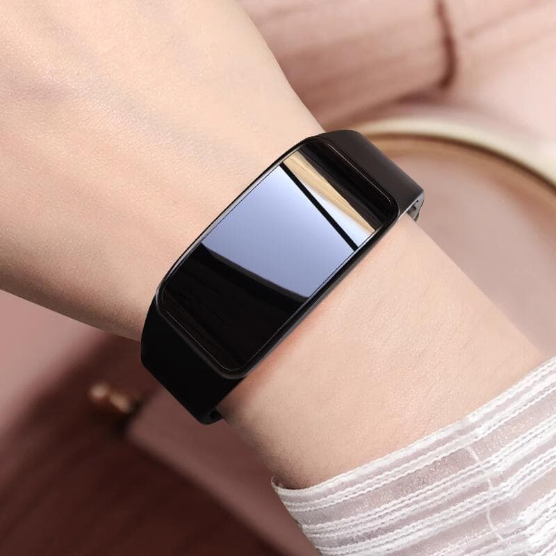 Smart Bracelet Fitness Tracker with Blood Glucose, Blood Pressure, Blood Oxygen, Heart Rate, Sleep Monitoring, Running Step Counter, Bluetooth Couple Watch
