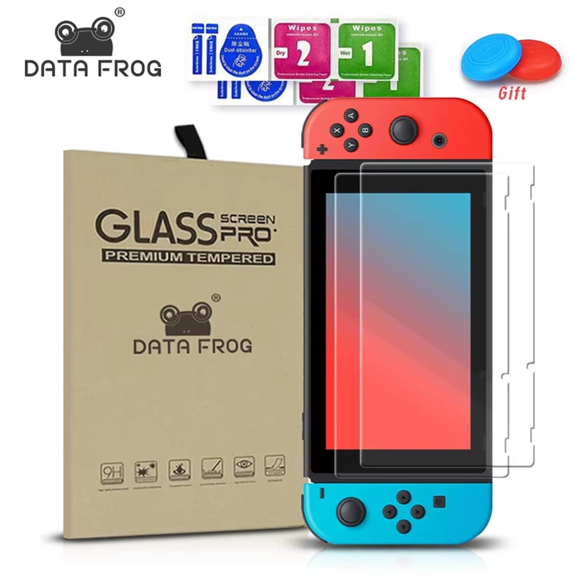 Tempered Glass Screen Protector for Switch OLED, Matte NS Lite Game Console Protective Film