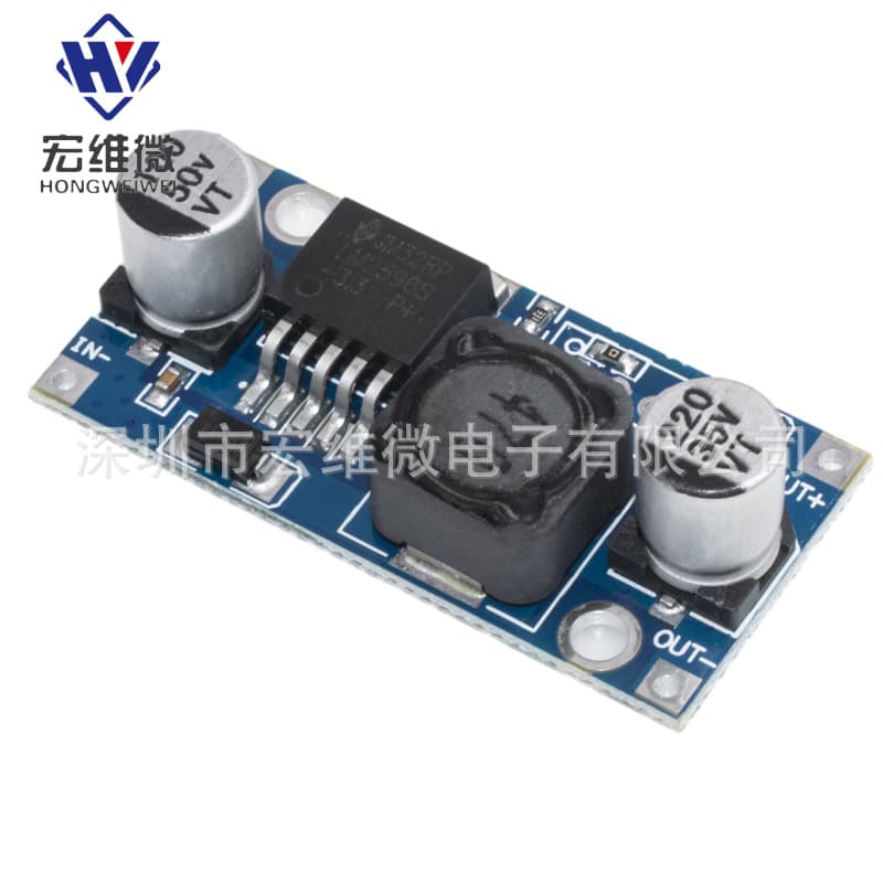 DC-DC 3A Adjustable Step-Down Module LM2596 Voltage Regulator 5-24V to 12V/5V/3.3V Fixed Output