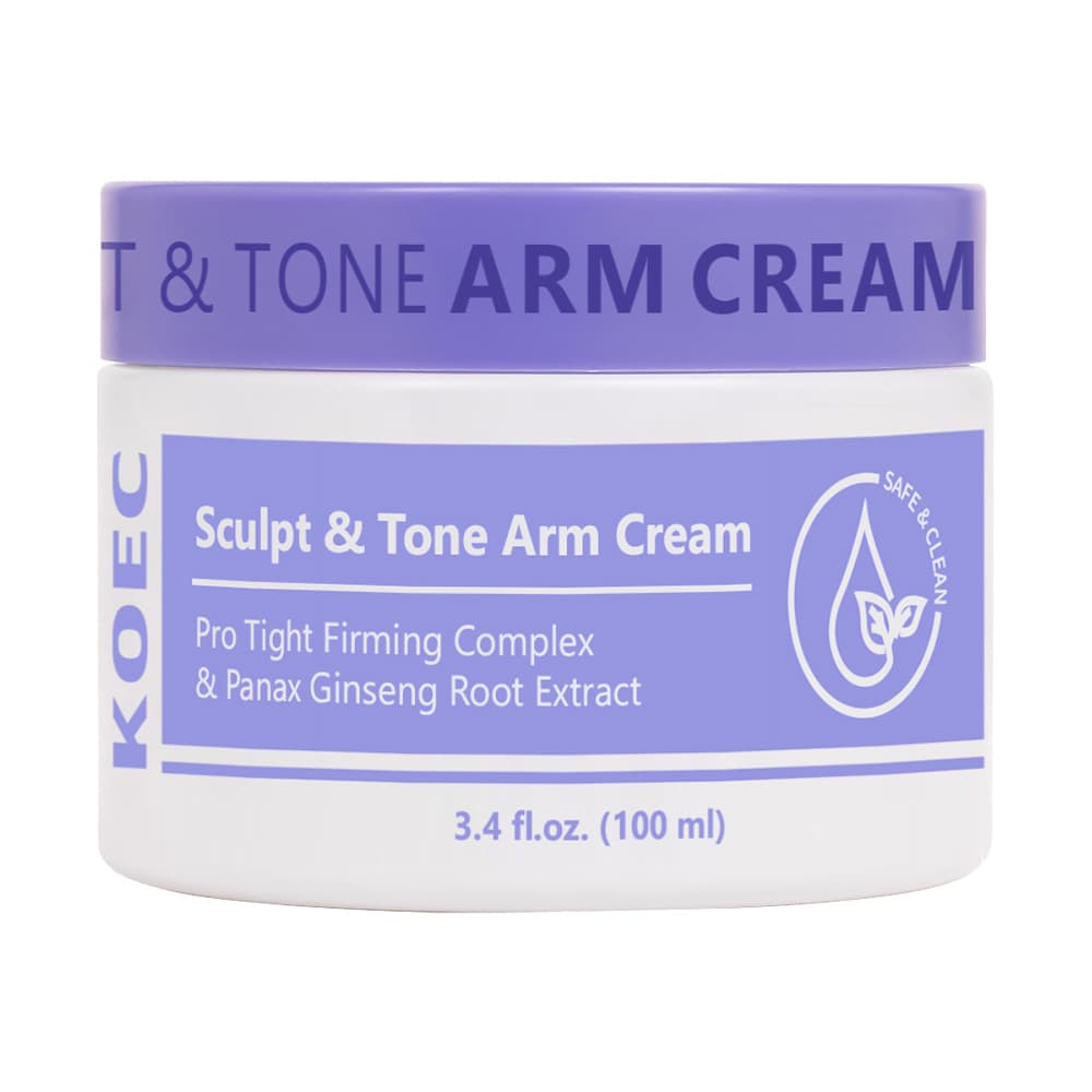 KOEC Cross-Border Hot Selling Body Shaping Arm Cream (English Version) - Refreshing, Moisturizing, Lifting Body Lotion - In Stock & Wholesale