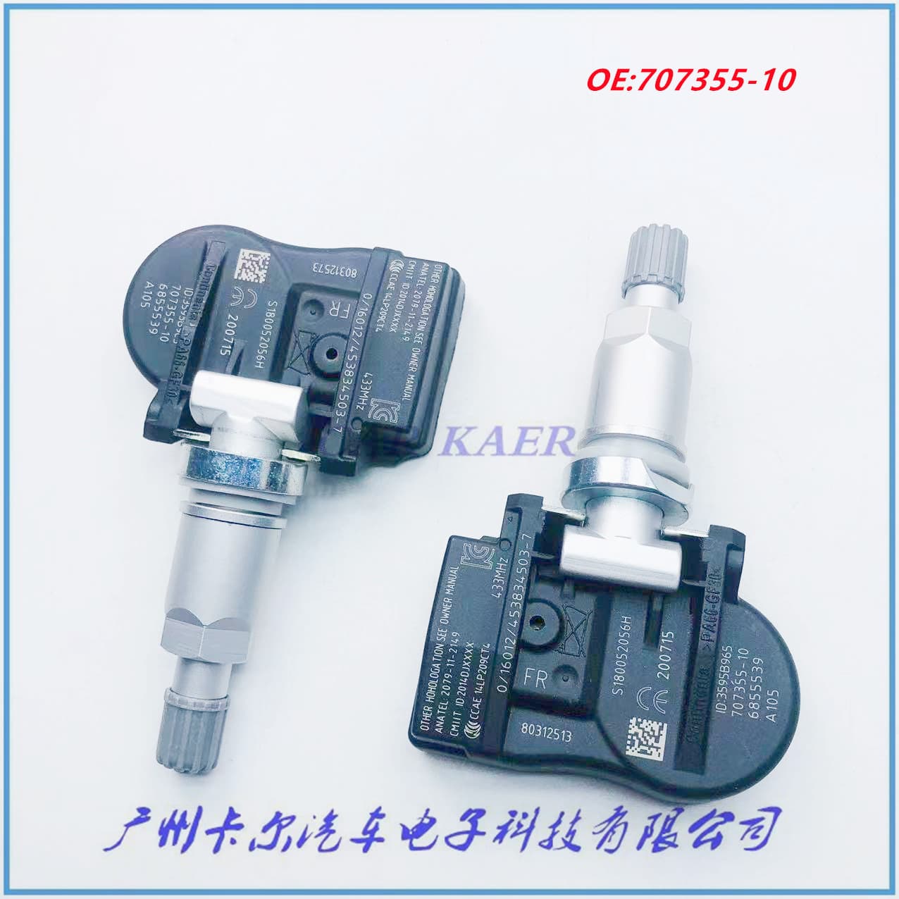 Compatible with BMW F07 Tire Pressure Sensor TPMS 707355-10