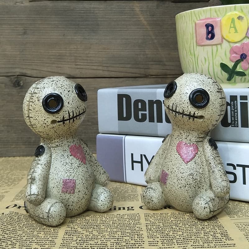 Cross-border Hot Selling Cute Doll Desktop Decoration Creative Home Living Room Entrance Decoration Resin Crafts
