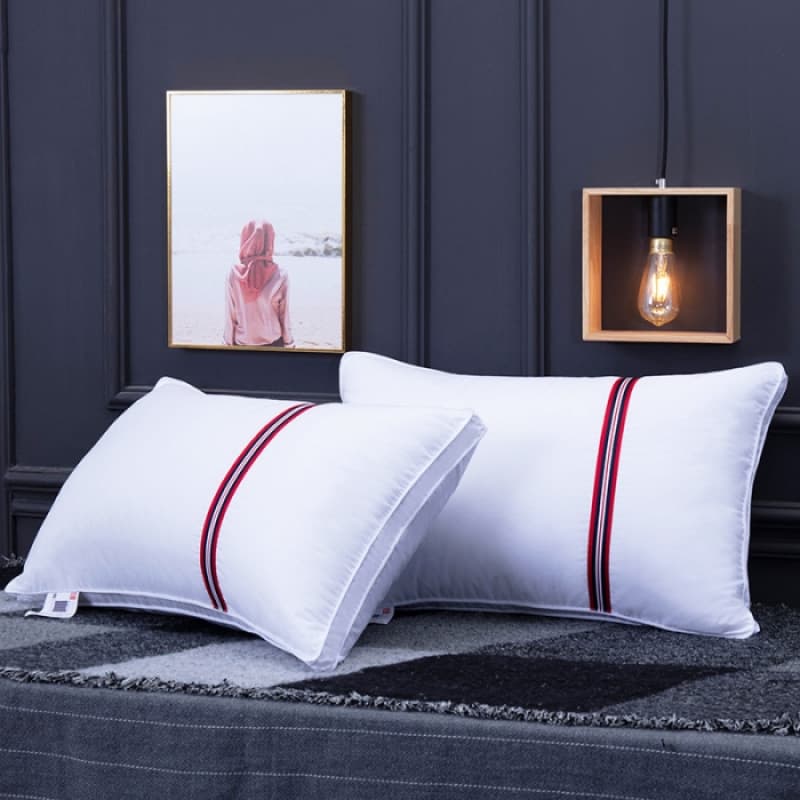 Manufacturer's pillow cores, 100% cotton hotel pillows, down pillows, double-sided 3D pillows, single pillow cores, 100% cotton pillows.