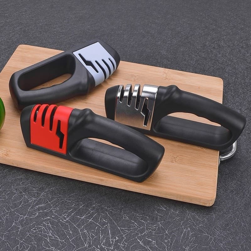 Cross-border Kitchen Knife Sharpener Quick Sharpening Whetstone Multifunctional Knife Sharpener Scissor Sharpener