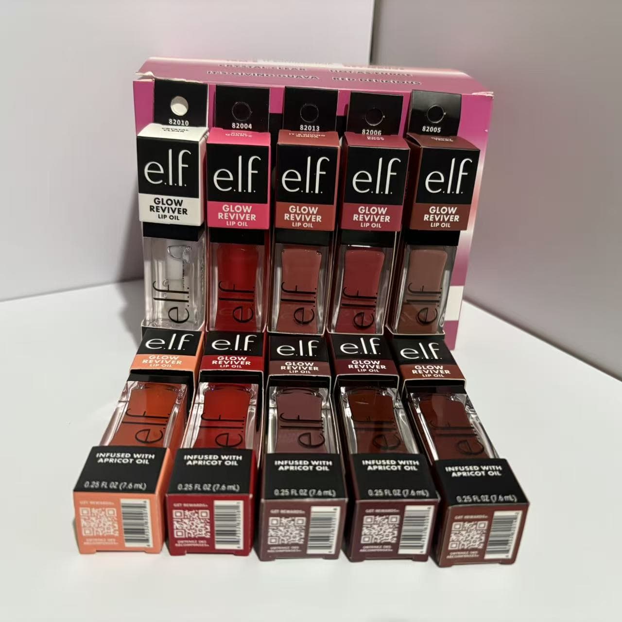 Cross-border in-stock e.lf new GlowReviver tinted lip gloss lip oil moisturizing Glimmer shine