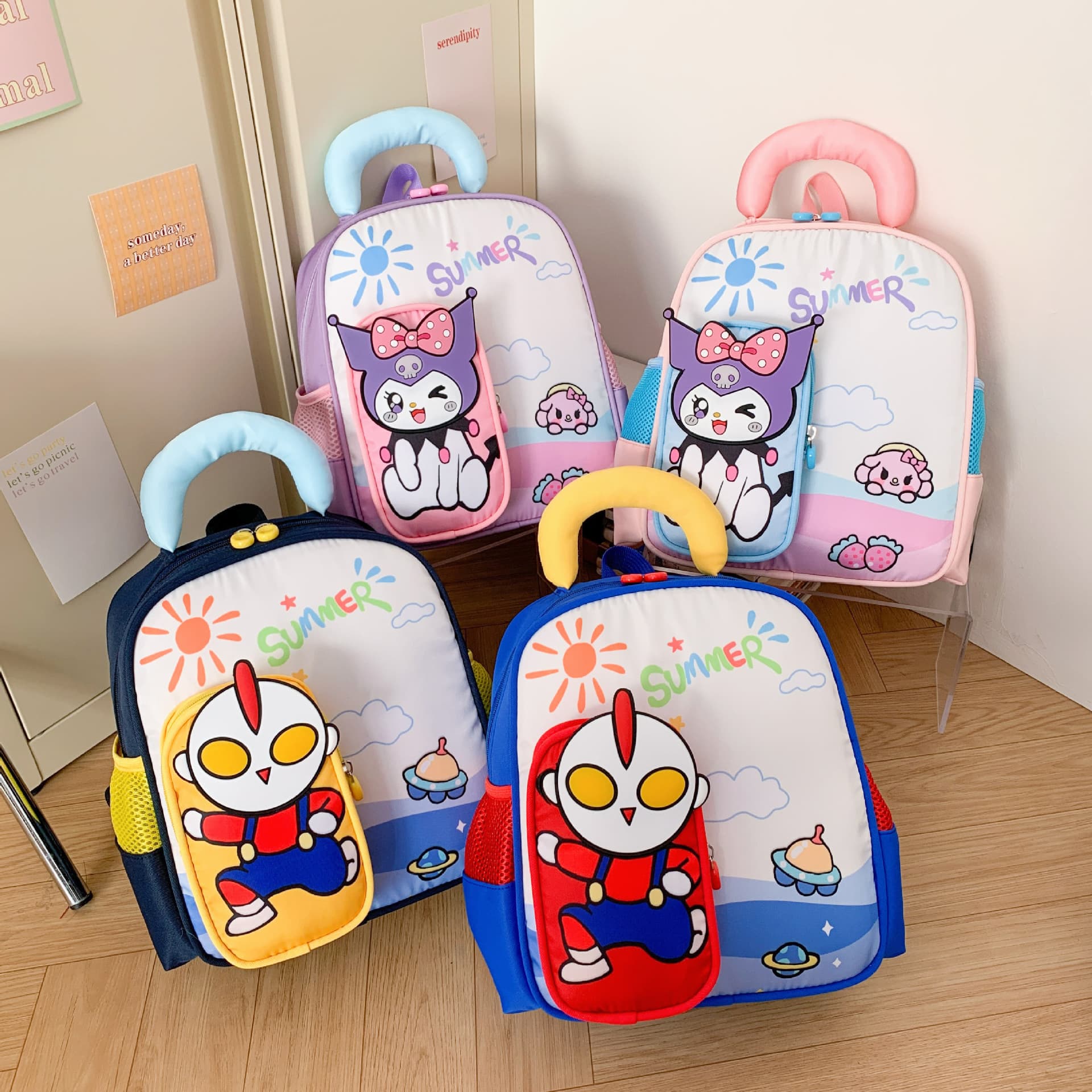 Kids Backpack for Kindergarten Boys Cute Toddler Girls 3-5 Years Old 4 Ultra-Lightweight Preschool Dual-Shoulder Bag