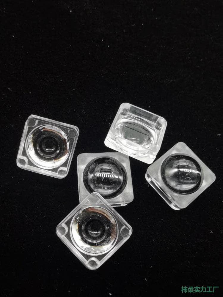 LED Acrylic Lens for 5050 Bead 40 Degrees with Pins Direct Snap-on Optical Lens Cover