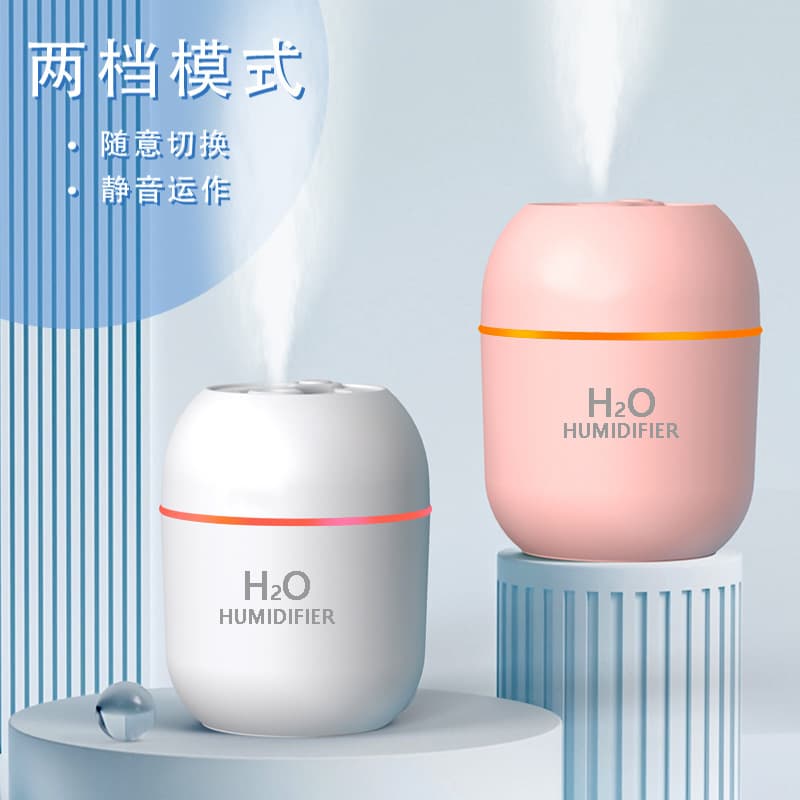 New Colorful Mini Humidifier for Desktop, Car, and Home - USB Air Humidification - Gift - Factory Direct Sale