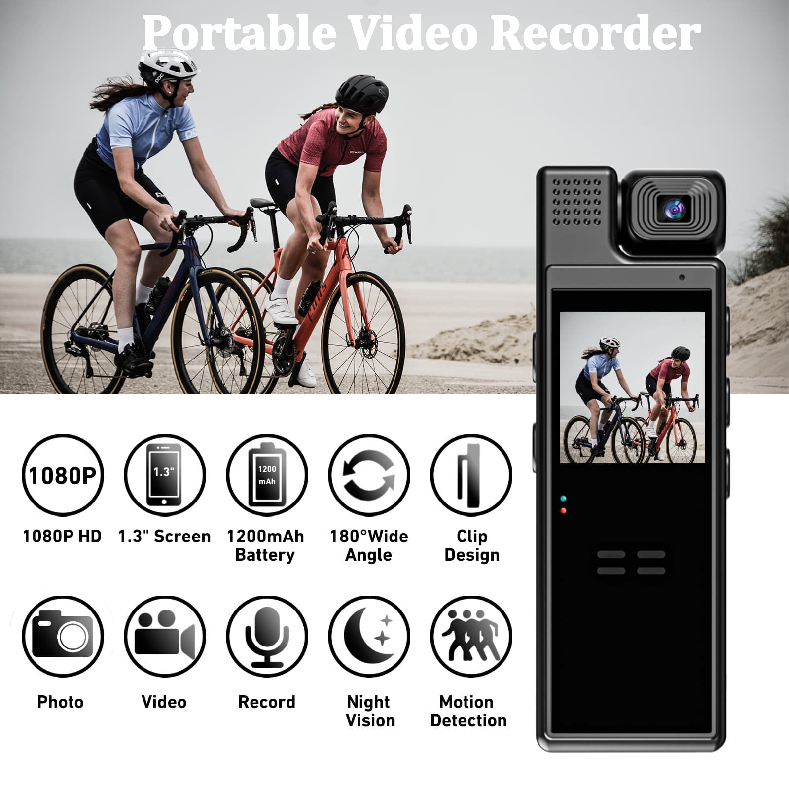 L9 WiFi Ultra HD Non-Glowing Infrared Night Vision Portable for Meetings and Outdoor Activities