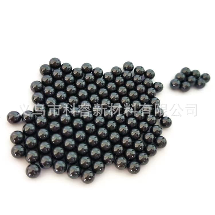 Silicon nitride ceramic balls 0.6mm high-temperature resistant in stock manufacturer direct sales ceramic beads, silicon nitride ball beads ceramic bearings.